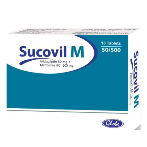 Pack Image: Sucovil-M 50 mg Tablet (3 x 6)