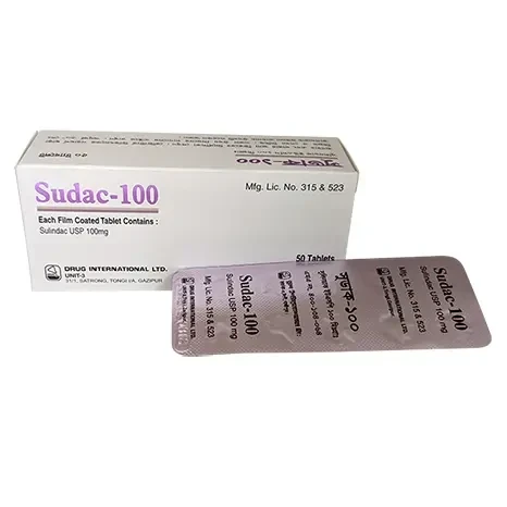 Pack Image: Sudac 100 mg Tablet (5 x 10)
