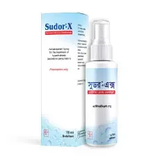 Pack Image: Sudor-X 20% Topical Solution (75 ml spray bottle)