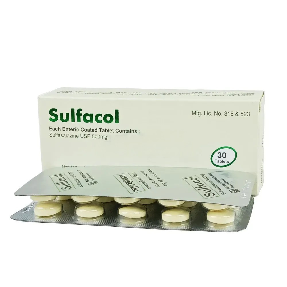 Pack Image: Sulfacol 500 mg Tablet (3 x 10)