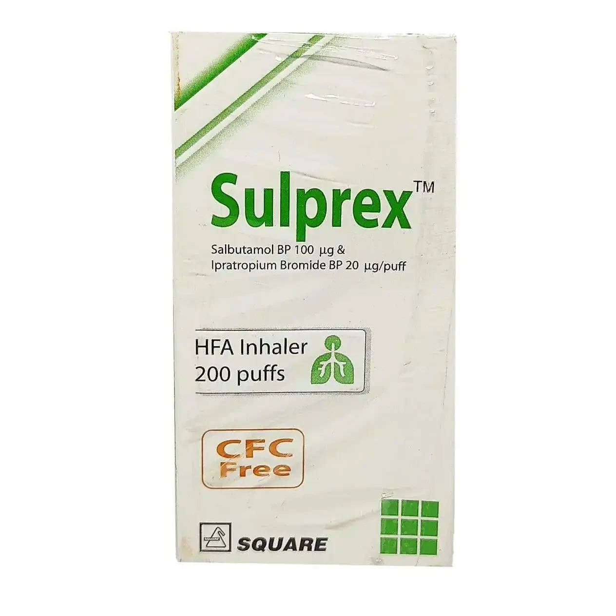 Pack Image: Sulprex (100 mcg Inhaler (200 metered doses)