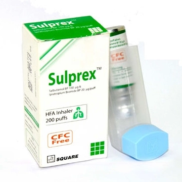 Pack Image: Sulprex (100 mcg Inhaler (200 metered doses (Refill))