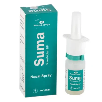 Pack Image: Suma 10 mg Nasal Spray (60 metered spray)