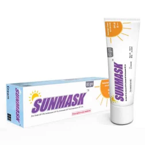 Pack Image: SunMask Cream (60 gm tube)