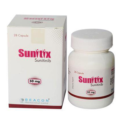 Pack Image: Sunitix 50 mg Capsule (5 x 6)
