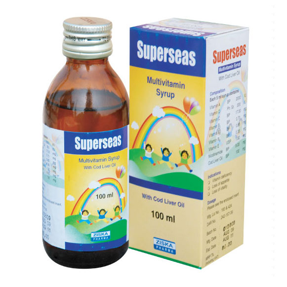 Pack Image: Superseas  Syrup (100 ml bottle)