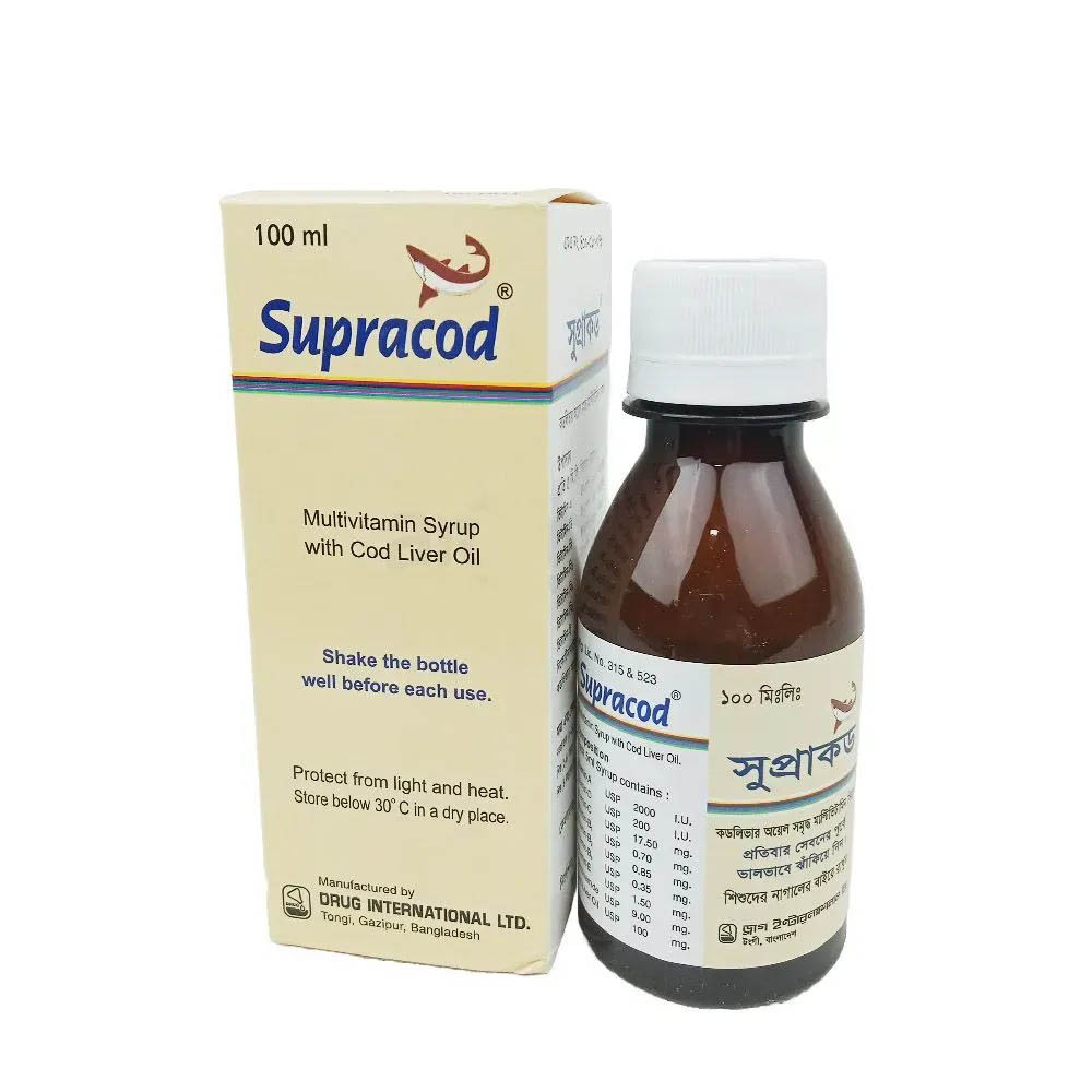 Pack Image: Supracod Syrup (100 ml bottle)