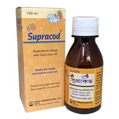 Pack Image: Supracod Syrup (100 ml bottle)