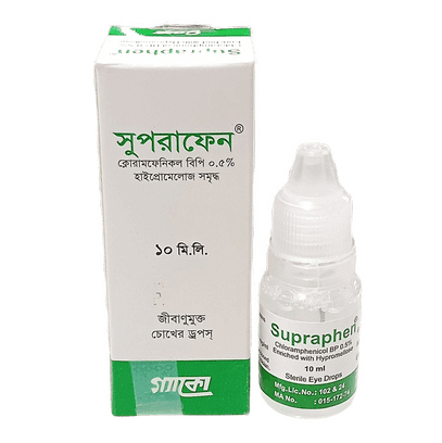 Pack Image: Supraphen 0.5% Eye Drop (10 ml drop)