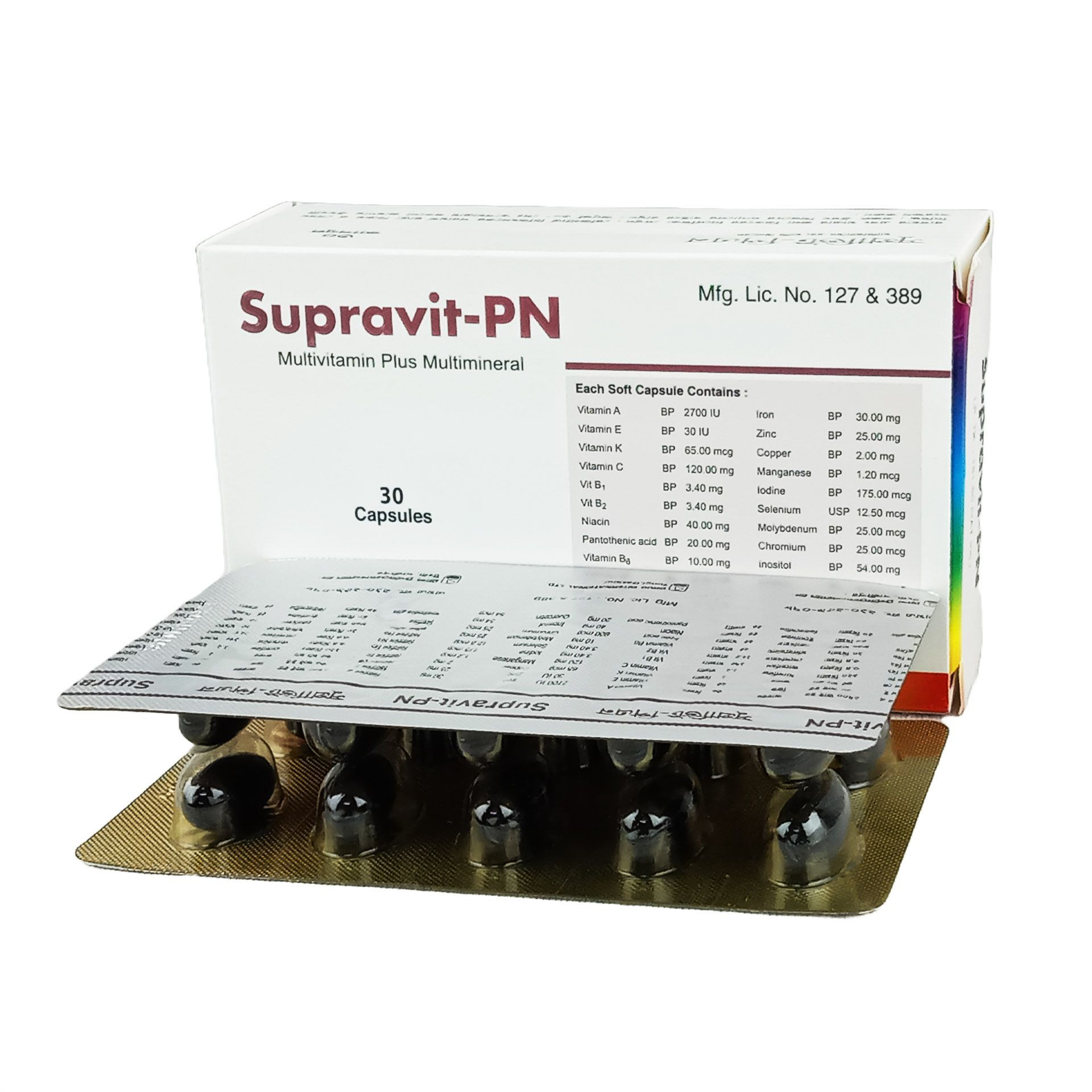 Pack Image: Supravit-PN Capsule (3 x 10)