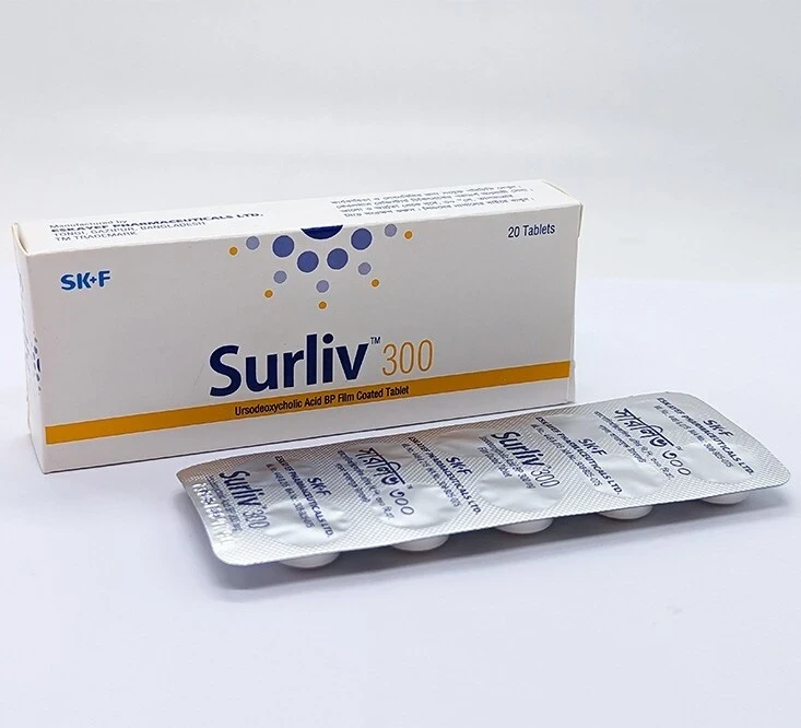 Pack Image: Surliv 300 mg Tablet (2 x 10)