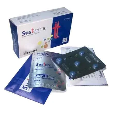 Pack Image: Susten 30 mg Tablet (2 x 5)