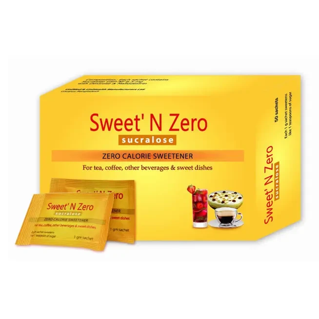Pack Image: Sweet'n Zero 12 mg Powder (12 mg sachet)