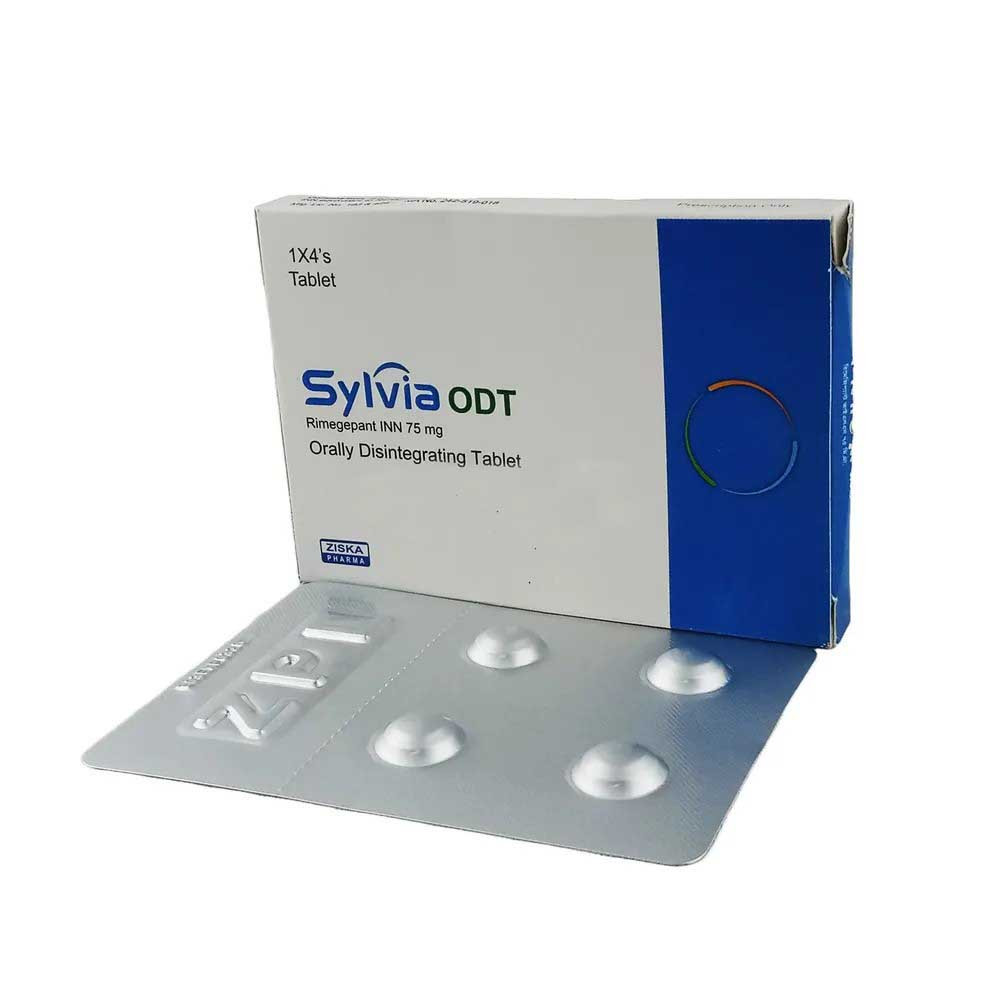 Pack Image: Sylvia ODT 75 mg Tablet (1 x 4)