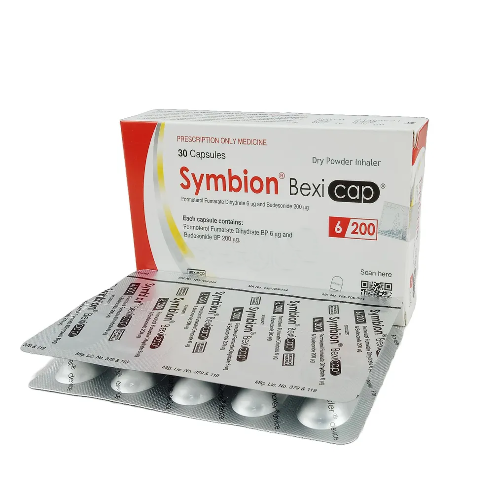 Pack Image: Symbion 200 mcg Inhalation Capsule (3 x 10)