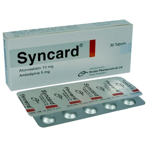 Pack Image: Syncard 5 mg Tablet (3 x 10)