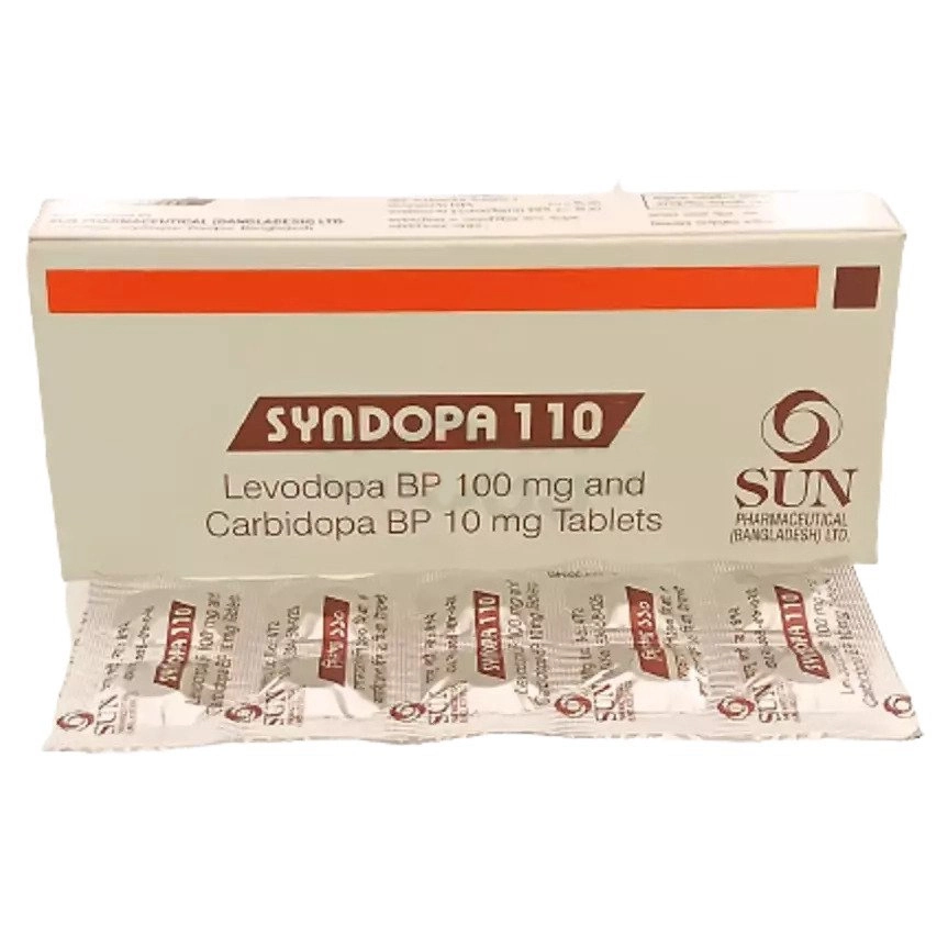 Pack Image: Syndopa 100 mg Tablet (5 x 10)