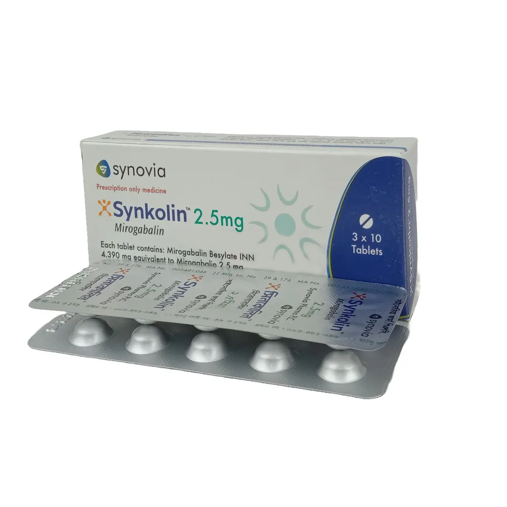 Pack Image: Synkolin 2.5 mg Tablet (3 x 10)