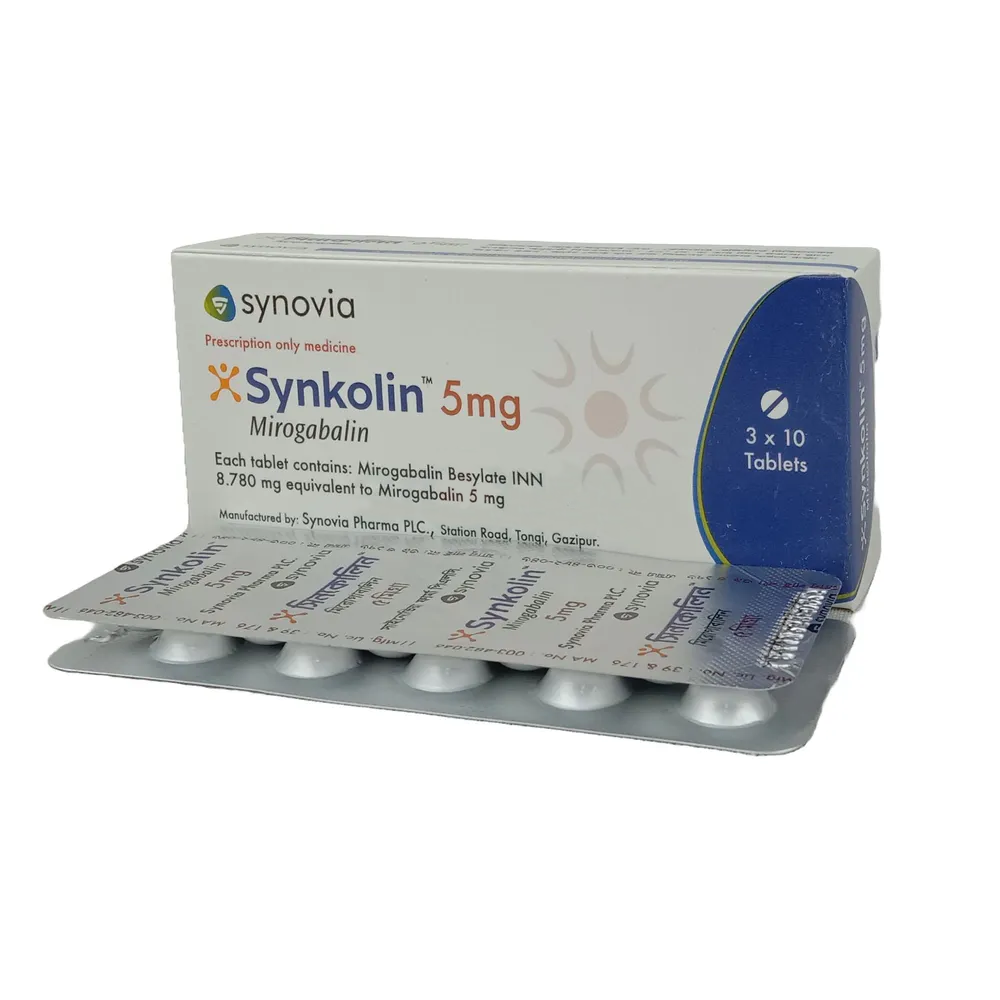 Pack Image: Synkolin 5 mg Tablet (3 x 10)