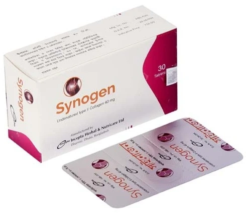 Pack Image: Synogen 40 mg Tablet (5 x 6)