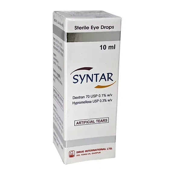 Pack Image: Syntar 0.1% 0.3% Eye Drop (10 ml drop)