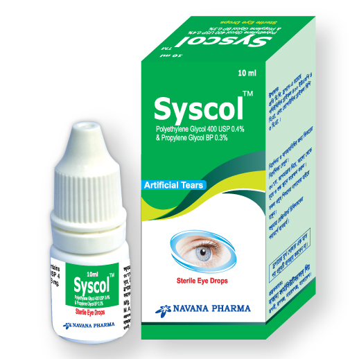 Pack Image: Syscol 0.4% 0.3% Eye Drop (10 ml drop)
