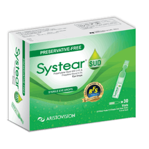 Pack Image: Systear SUD 0.4% 0.3% Eye Drop (0.4 ml container)