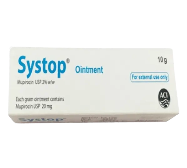 Pack Image: Systop 2% w Ointment (10 gm tube)