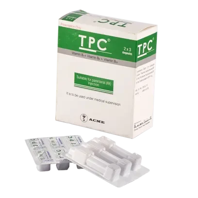 Pack Image: TPC (100 mg Injection (3 ml ampoule)