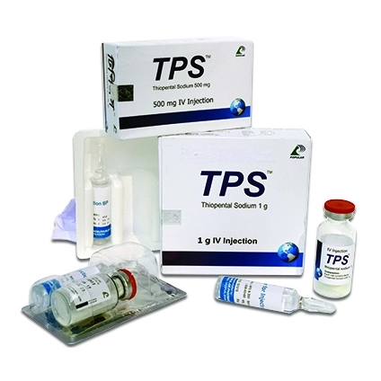 Pack Image: TPS 500 mg Injection (500 mg vial)