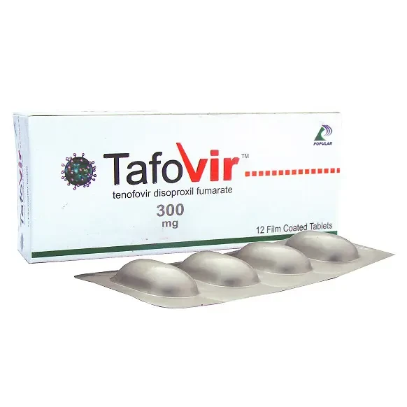 Pack Image: Tafovir 300 mg Tablet (3 x 4)