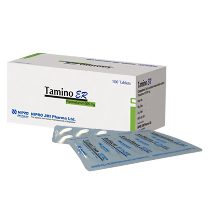 Pack Image: Tamino ER 665 mg Tablet (10 x 10)