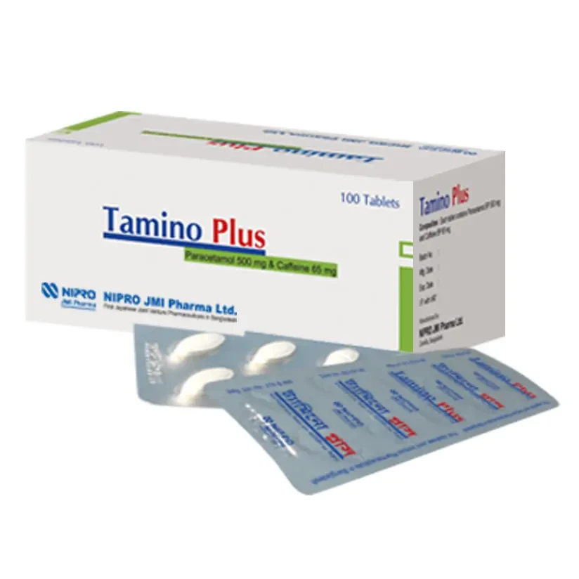 Pack Image: Tamino Plus 500 mg Tablet (10 x 10)