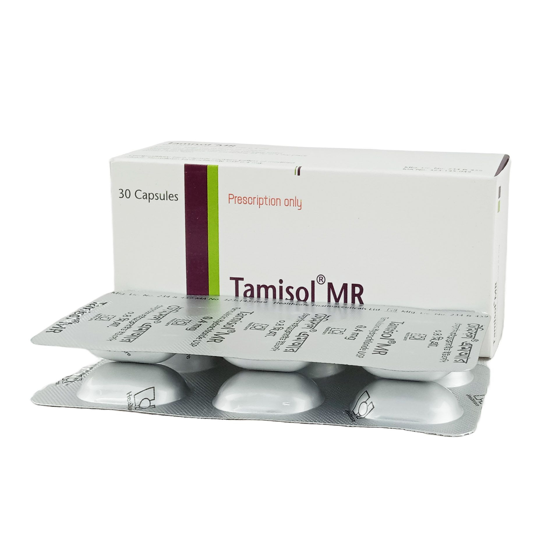 Pack Image: Tamisol MR 0.4 mg Capsule (5 x 6)