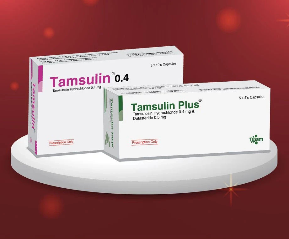Pack Image: Tamsulin 0.4 mg Capsule (3 x 10)