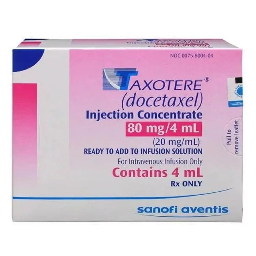 Pack Image: Taxotere 80 mg Injection (80 mg vial)