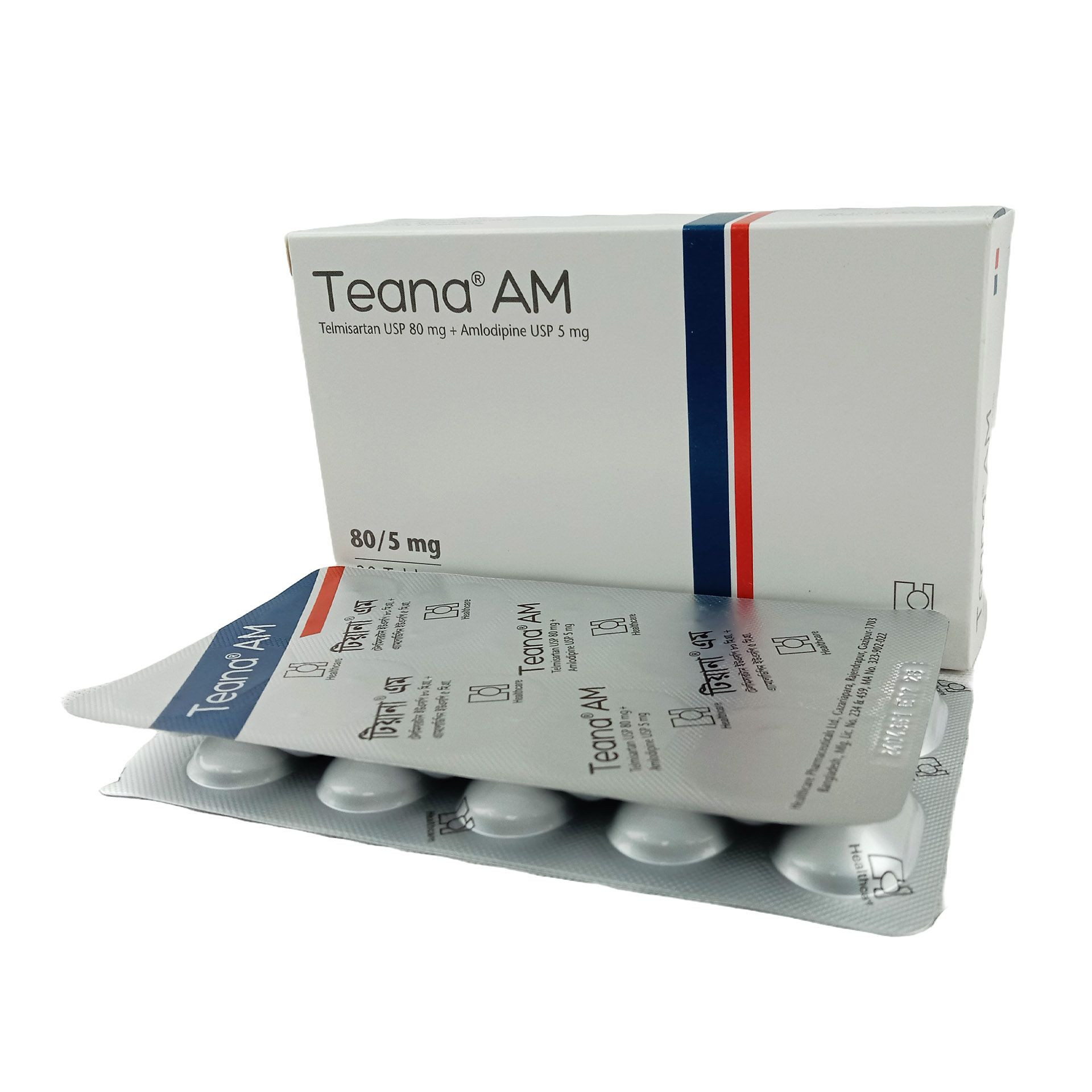 Pack Image: Teana AM 5 mg Tablet (3 x 10)