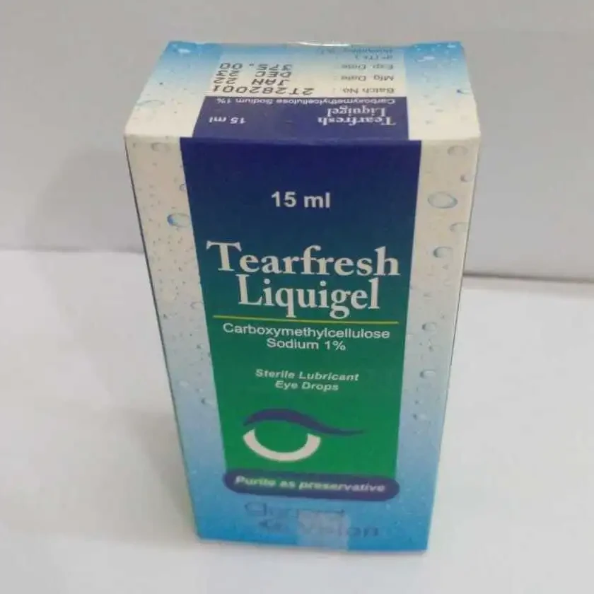 Pack Image: Tearfresh Liquigel 1% Eye Drop (15 ml drop)
