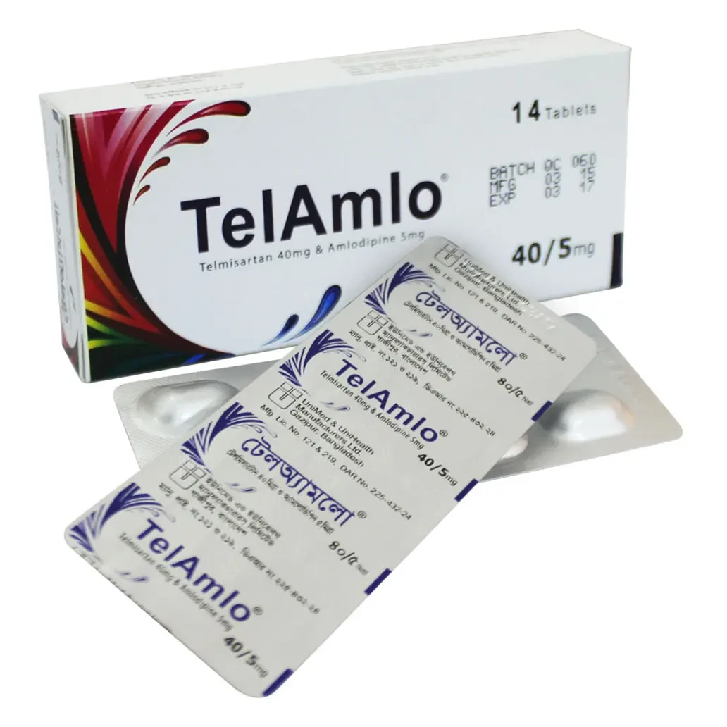 Pack Image: TelAmlo 5 mg Tablet (3 x 10)