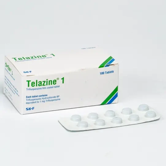 Pack Image: Telazine 1 mg Tablet (10 x 10)