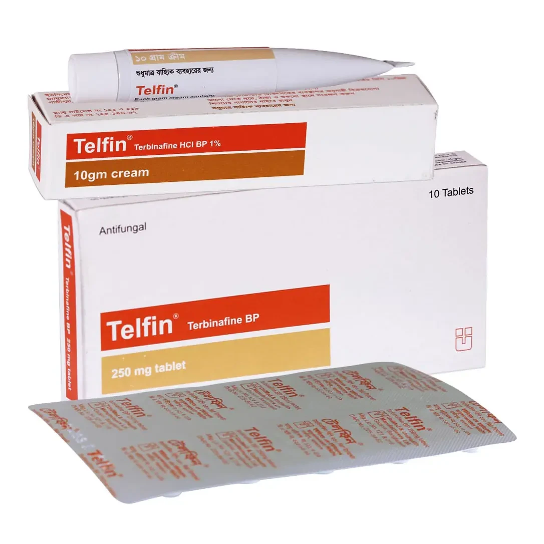 Pack Image: Telfin 250 mg Tablet (1 x 10)
