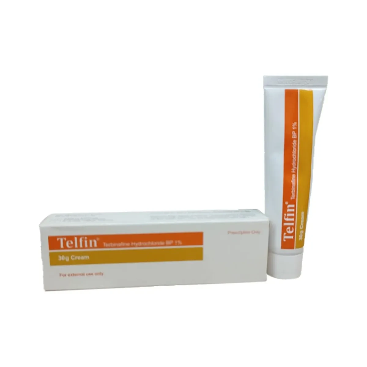 Pack Image: Telfin 1% Cream (30 gm tube)