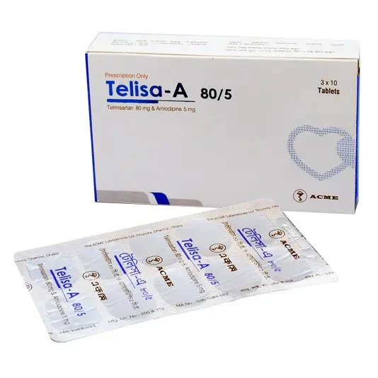 Pack Image: Telisa-A 5 mg Tablet (3 x 10)