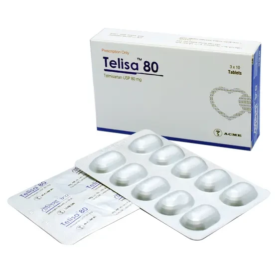 Pack Image: Telisa 80 mg Tablet (3 x 10)
