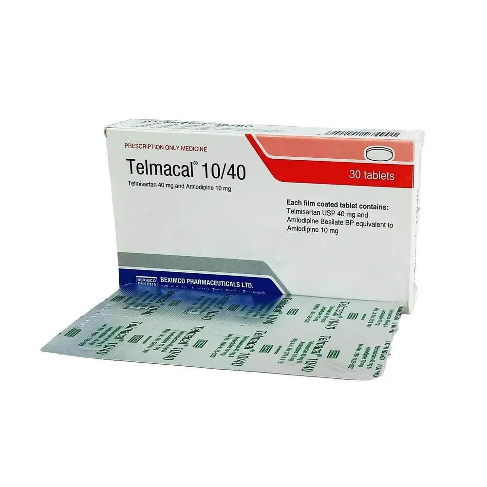 Pack Image: Telmacal 10 mg Tablet (3 x 10)