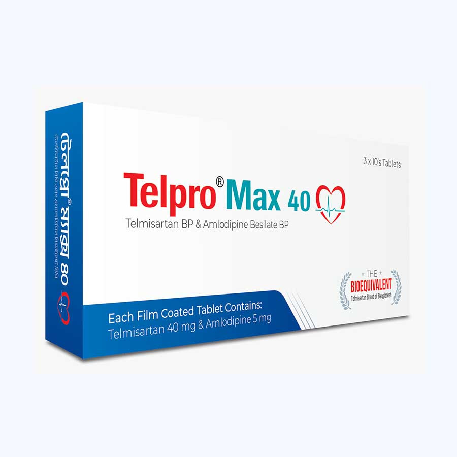 Pack Image: Telpro Max 5 mg Tablet (3 x 10)