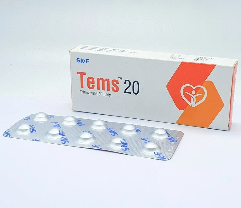 Pack Image: Tems 20 mg Tablet (3 x 10)