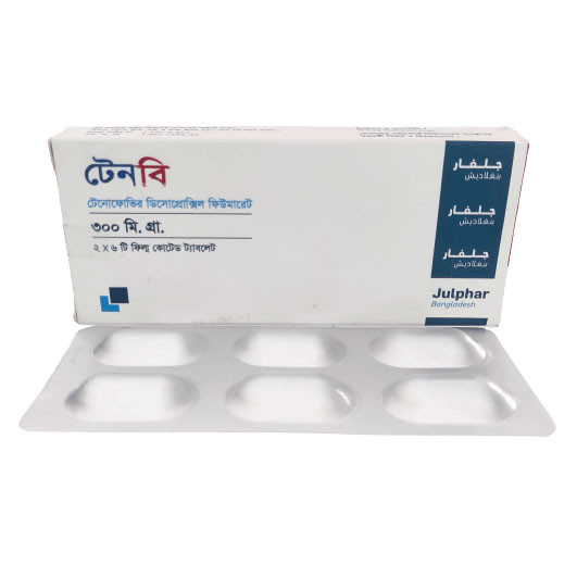 Pack Image: Tenbee 300 mg Tablet (2 x 6)