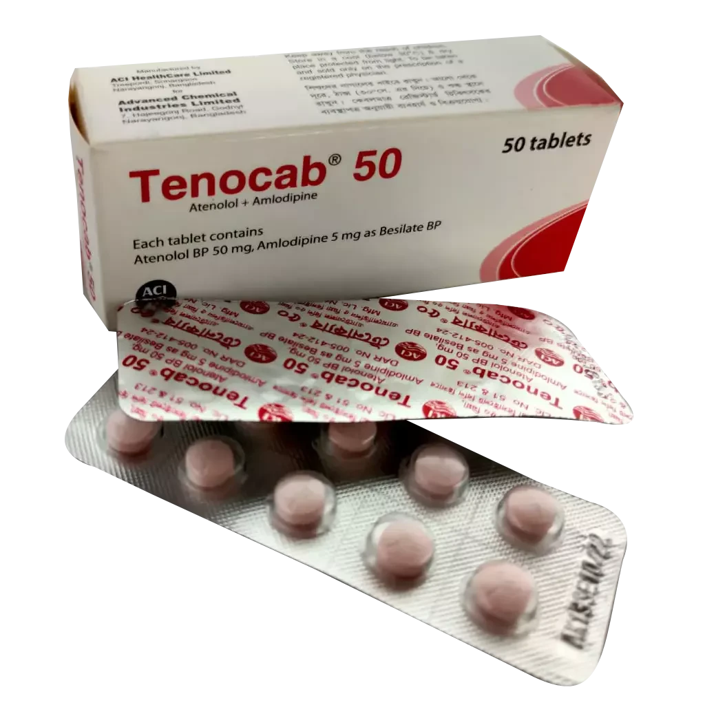 Pack Image: Tenocab 5 mg Tablet (5 x 10)