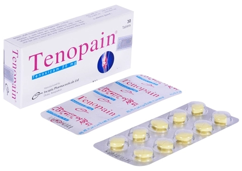 Pack Image: Tenopain 20 mg Tablet (3 x 10)